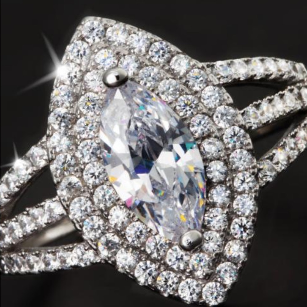 Stauer Mirador Marquise Ring size 6.5